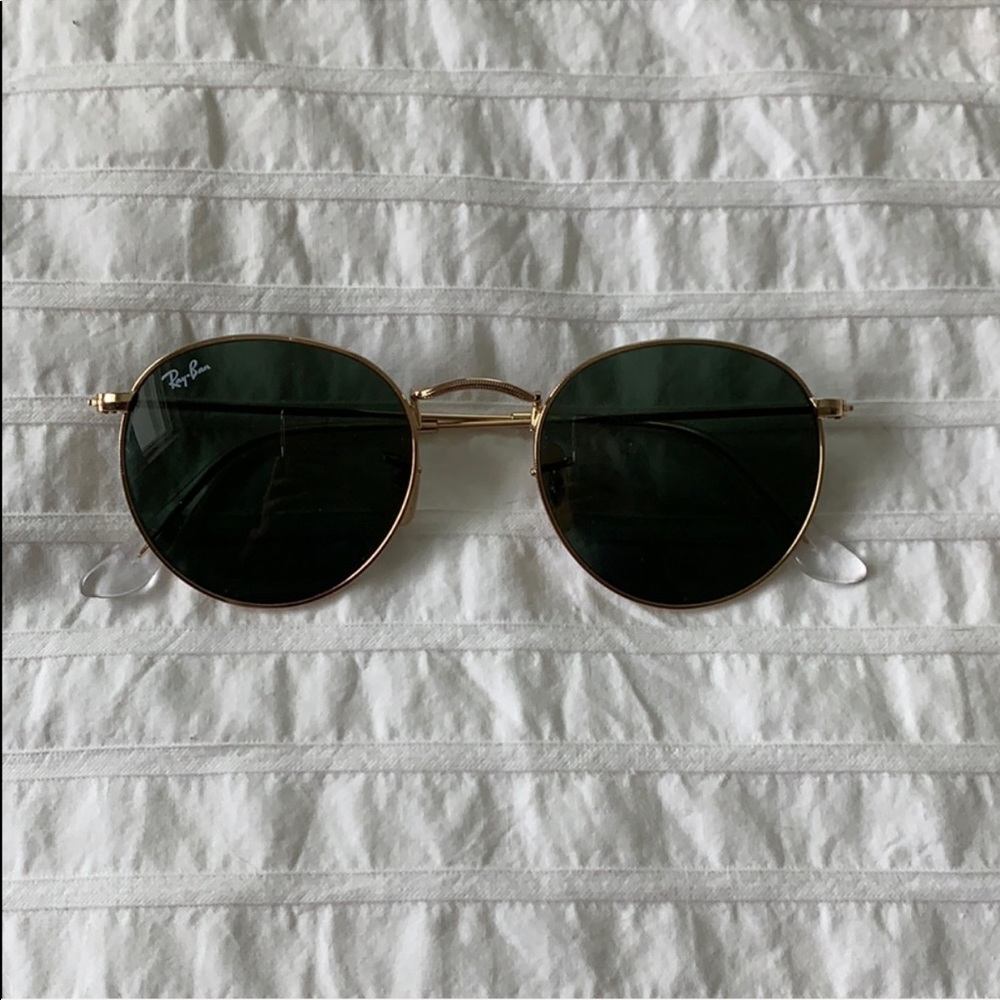 Ray Ban Round Metal Sunglasses